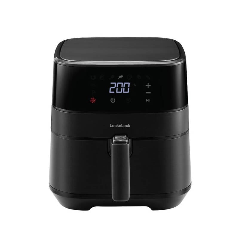 Nồi Chiên Không Dầu LocknLock Air Fryer 5.5L - Màu Đen - EJF284BLK, , large image number null